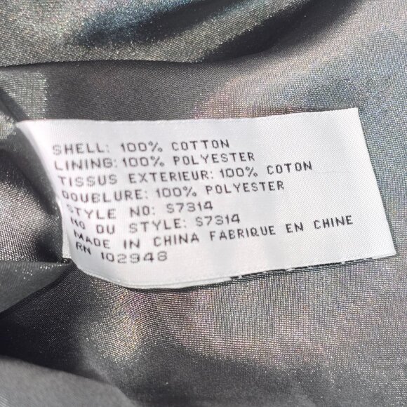 TULLE ANTHROPOLOGIE JACKET TEAL BLUE LINED SHORT SLEEVE WOMENS LARGE - Picture 4 of 9